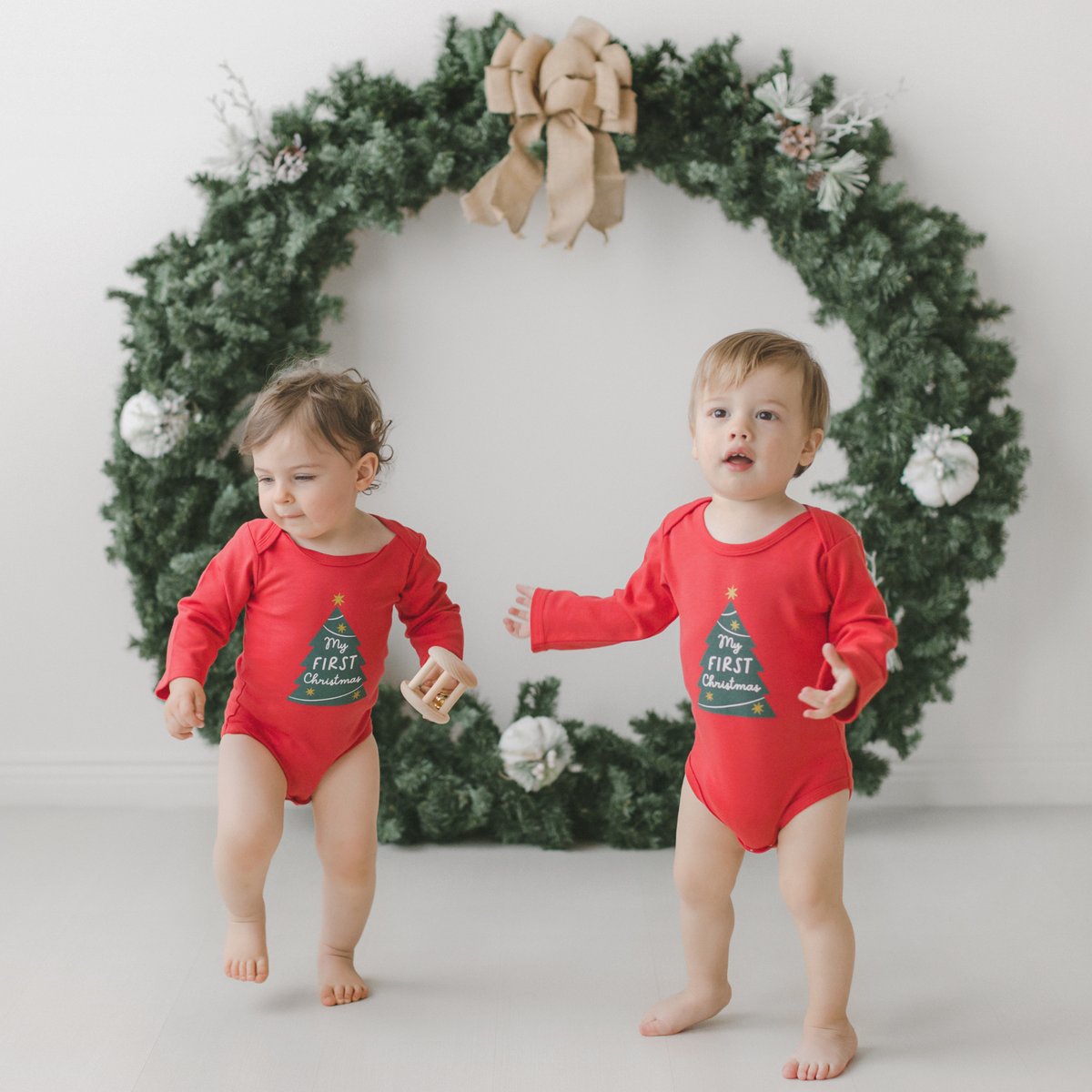 My First Christmas Baby Bodysuit