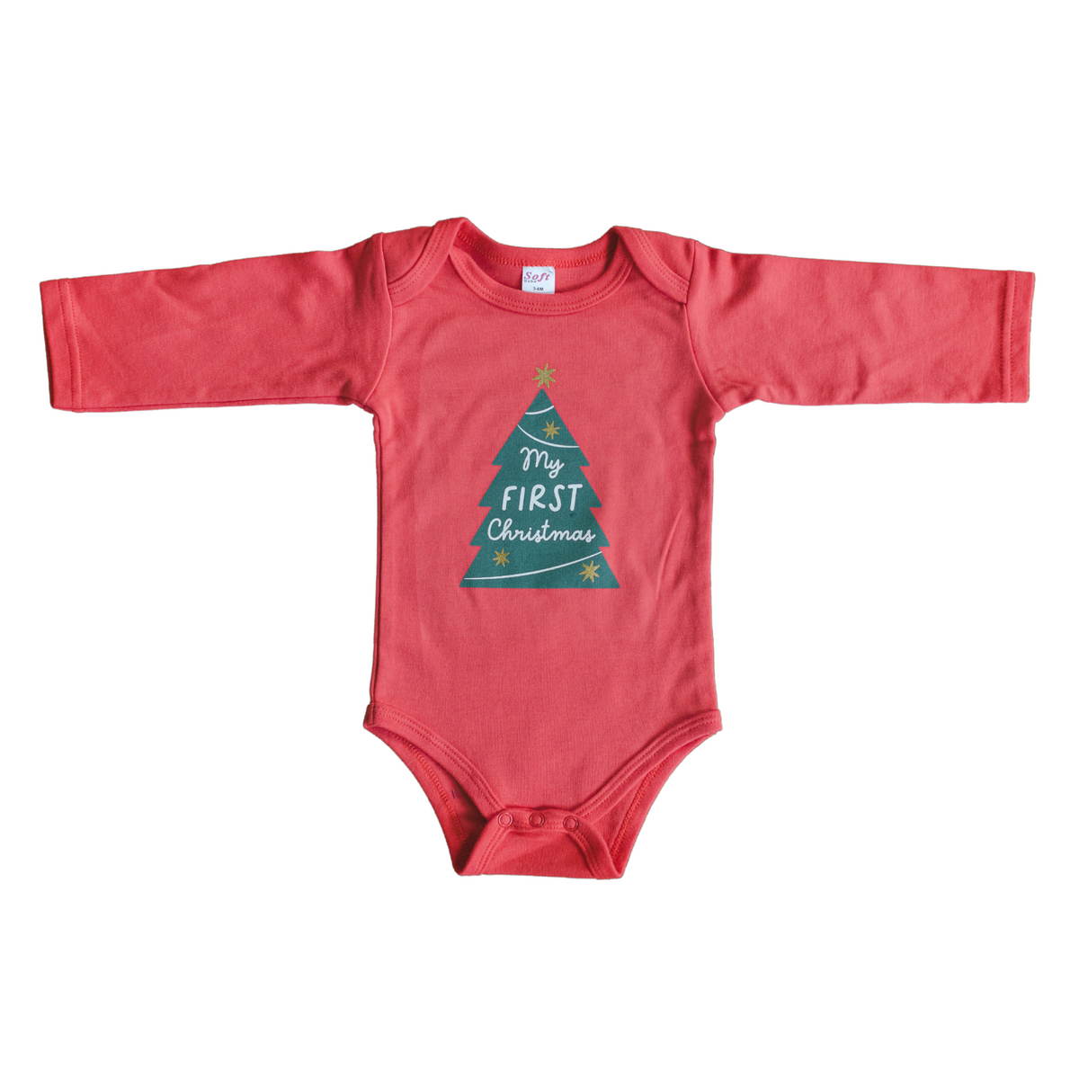 My First Christmas Baby Bodysuit