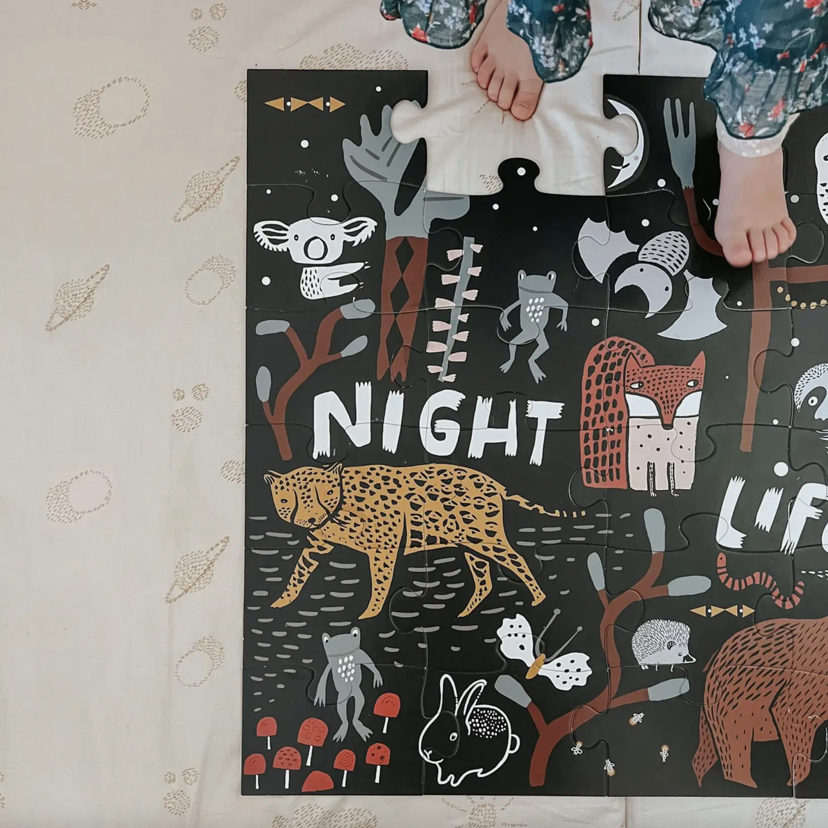 Night Life Floor Puzzle