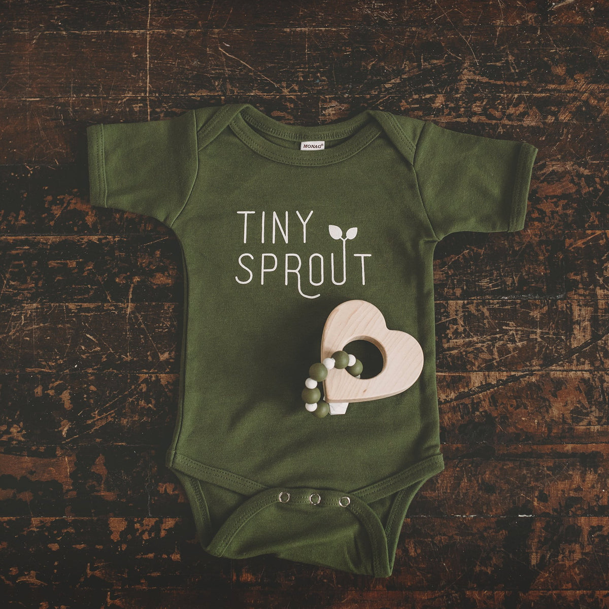 PRE-ORDER - Tiny Sprout baby bodysuit / onesie - Sweetpea and Co.