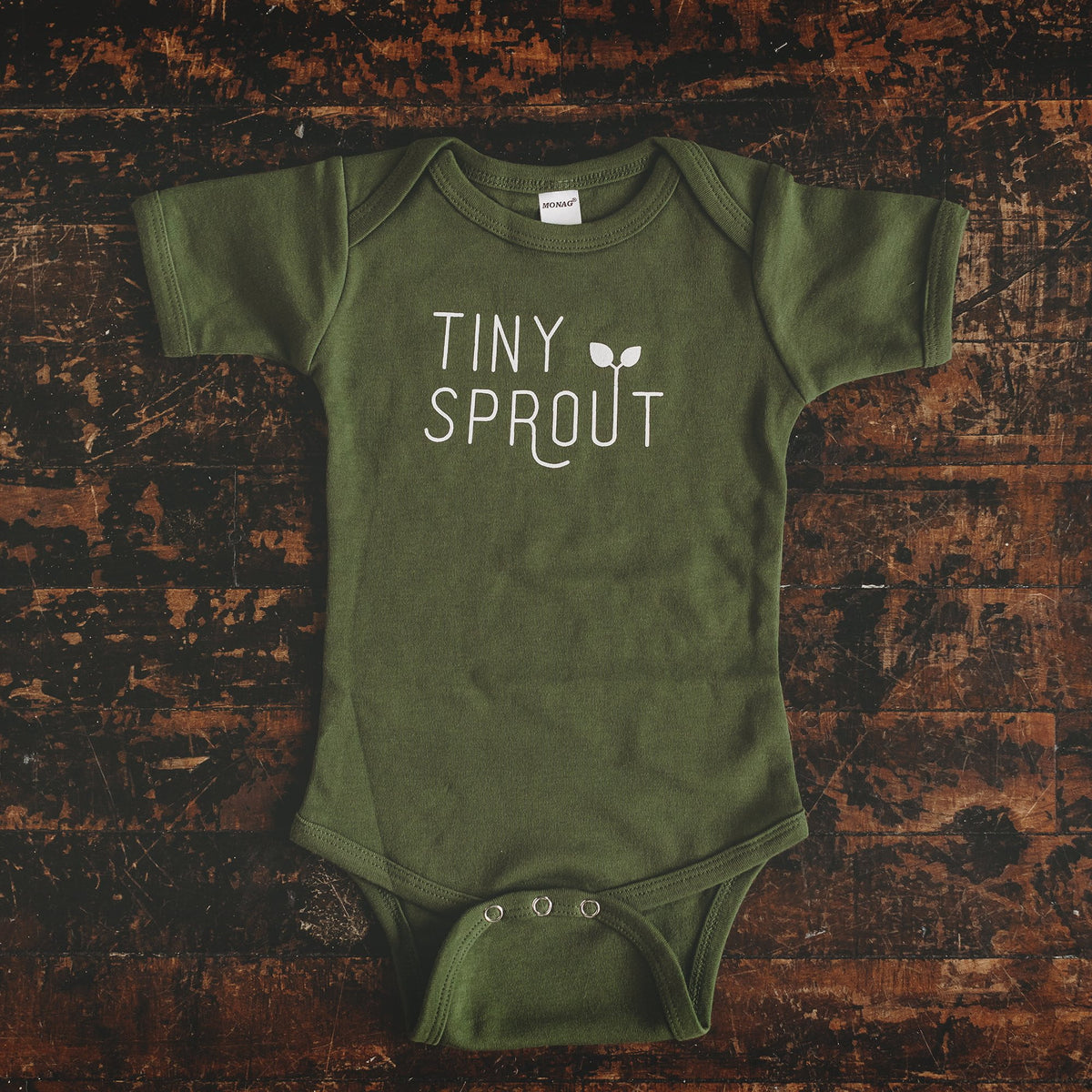 PRE-ORDER - Tiny Sprout baby bodysuit / onesie - Sweetpea and Co.