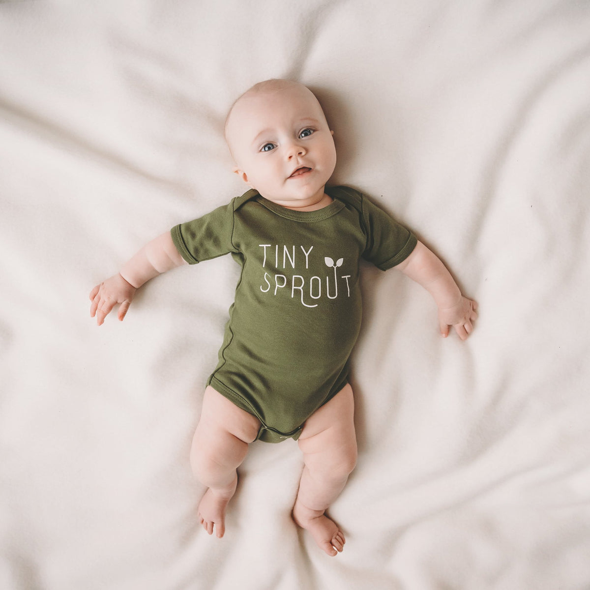 PRE-ORDER - Tiny Sprout baby bodysuit / onesie - Sweetpea and Co.