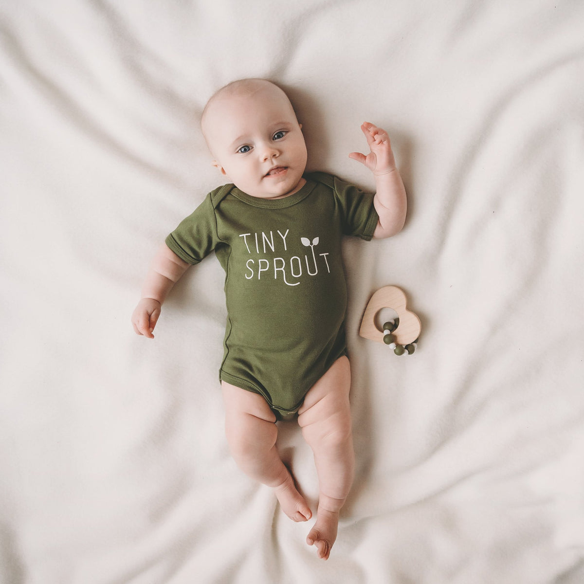 PRE-ORDER - Tiny Sprout baby bodysuit / onesie - Sweetpea and Co.