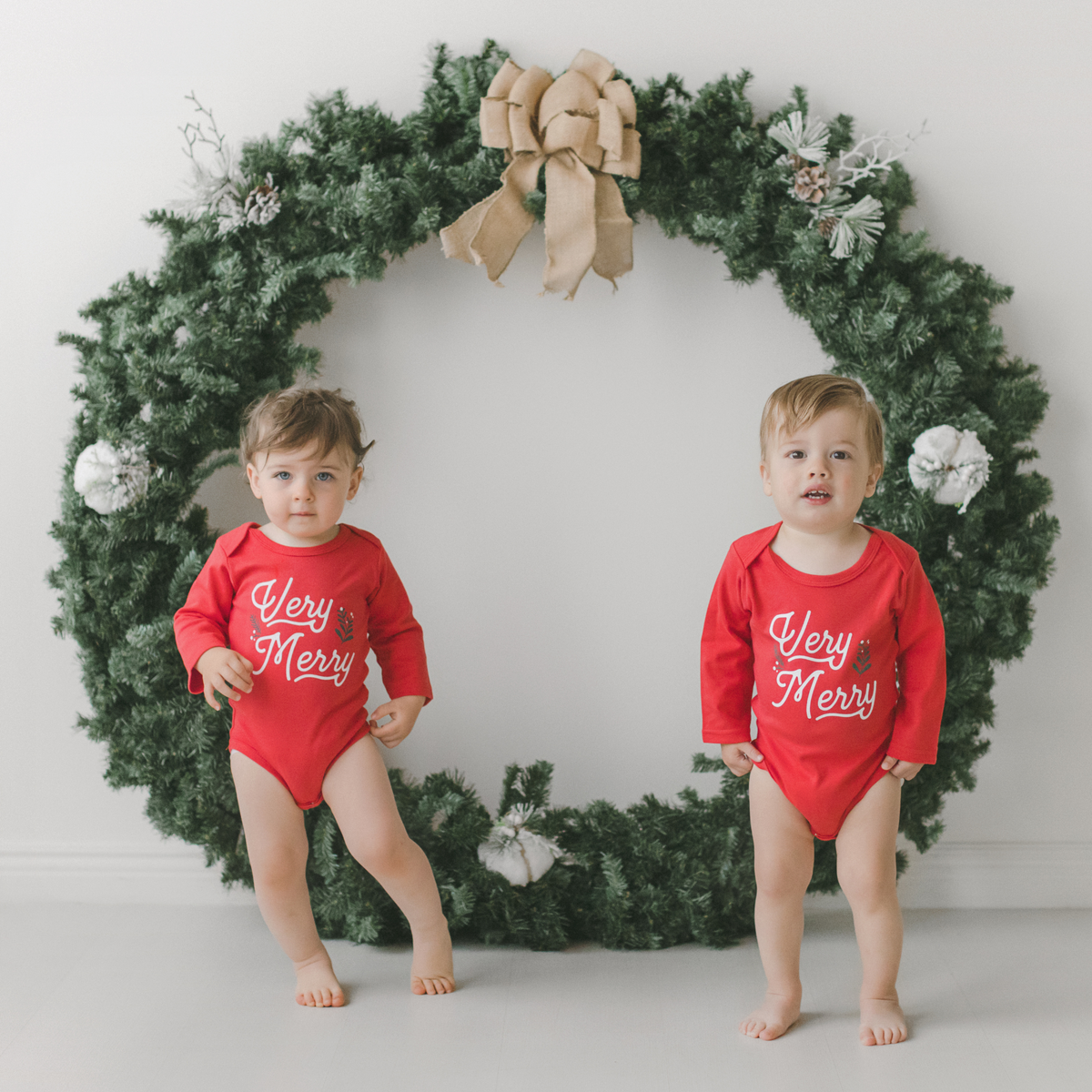 Very Merry Christmas Baby Bodysuit