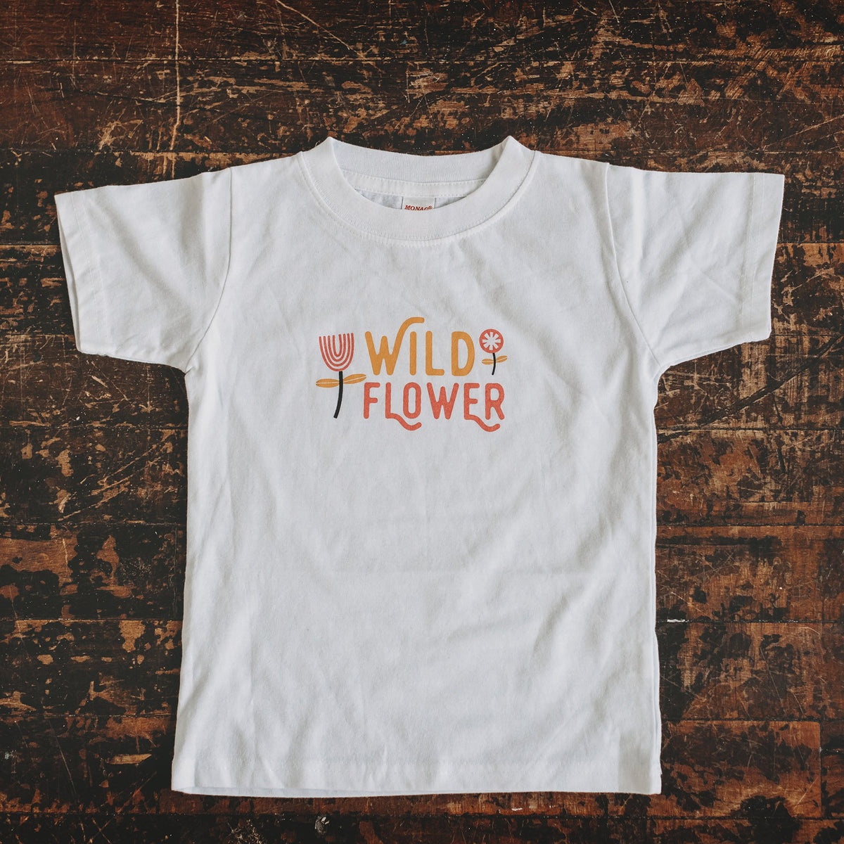 PRE-ORDER - Wild Flower Kid&#39;s T-shirt - Sweetpea and Co.