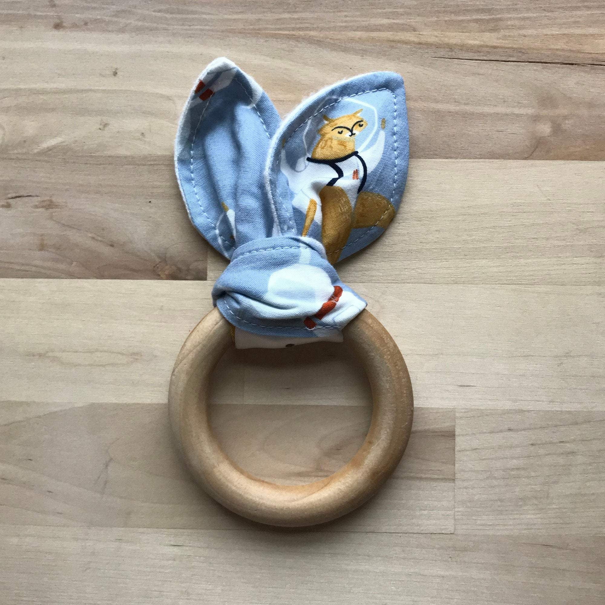 Baby Wood Teething Ring - Sweetpea and Co.