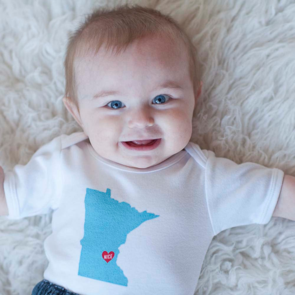 Minnesota Nice Baby Bodysuit - Sweetpea and Co.