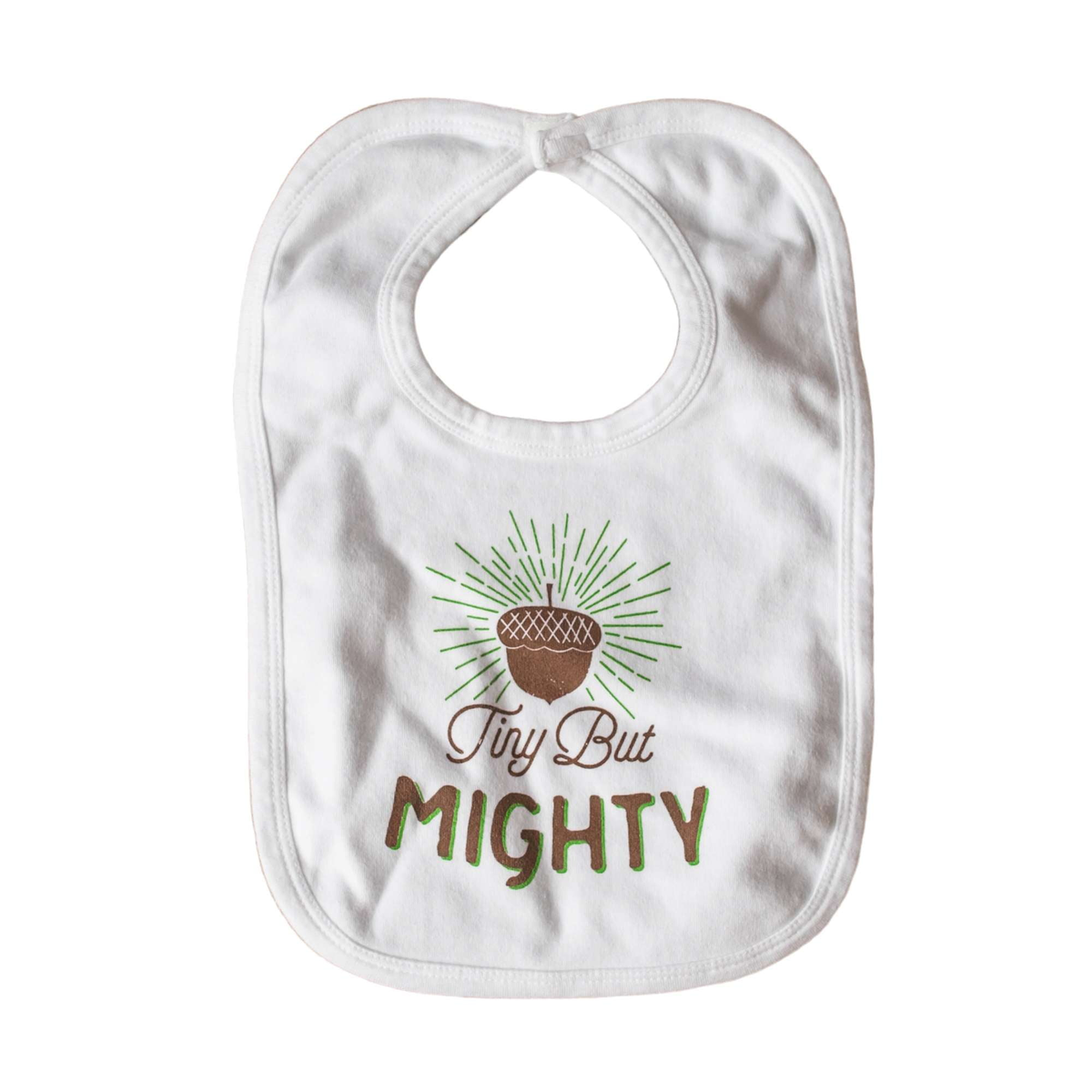 Tiny but Mighty Baby Bib - Sweetpea and Co.